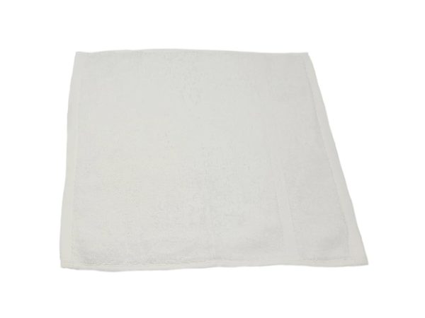 Krpa, čistilna - frotir bela, 30 x 30 cm